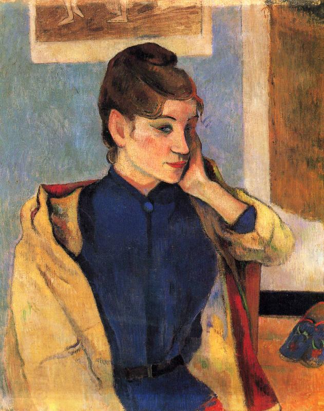 Paul Gauguin Portrait of Madelaine Bernard oil painting picture